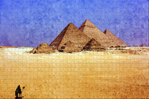 Egypt The Pyramids of Giza Cairo Jigsaw Puzzle Wooden 1000 Piece