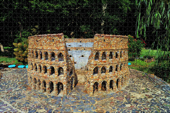 Calhoun The Rock Garden Georgia USA Jigsaw Puzzle Wooden 1000 Piece