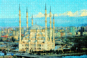 Turkey Adana Central Mosque Jigsaw Puzzle Wooden 1000 Piece