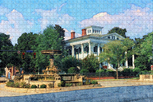 Wilmington Bellamy Mansion North Carolina USA Jigsaw Puzzle Wooden 1000 Piece