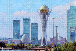 Bayterek Tower Nur-Sultan Kazakhstan Jigsaw Puzzle Wooden 1000 Piece