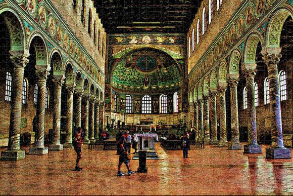 Italy Ravenna Jigsaw Puzzle Wooden 1000 Piece