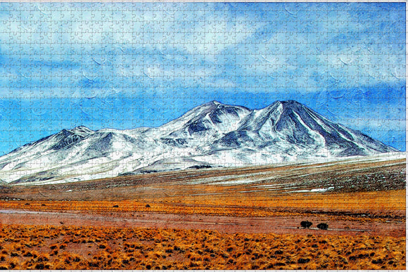 Andes Chile Jigsaw Puzzle Wooden 1000 Piece