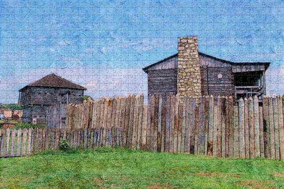 Fort Madison Iowa USA Jigsaw Puzzle Wooden 1000 Piece