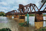 Augusta Riverwalk Georgia USA Jigsaw Puzzle Wooden 1000 Piece