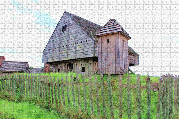 Darien Fort King Georgia USA Jigsaw Puzzle Wooden 1000 Piece