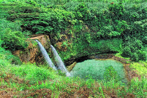 Lihue Wailua Falls Hawaii USA Jigsaw Puzzle Wooden 1000 Piece