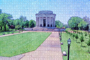 Vincennes George Rogers Clark Park Indiana USA USA Jigsaw Puzzle Wooden 1000 Piece