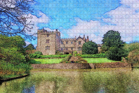 UK England Sizergh Castle Kendal Jigsaw Puzzle Wooden 1000 Piece