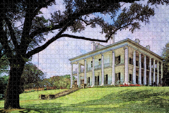 Natchez Rosalie Mansion Mississippi USA Jigsaw Puzzle Wooden 1000 Piece