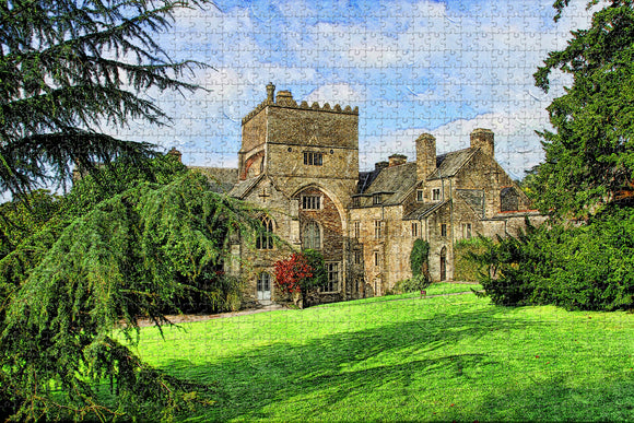 UK England Yelverton Buckland Abbey Jigsaw Puzzle Wooden 1000 Piece