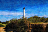 Denmark Lyngvig Lighthouse Jigsaw Puzzle Wooden 1000 Piece