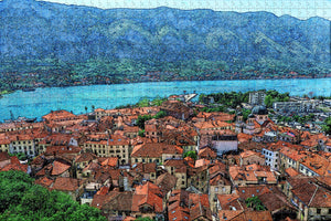 Montenegro Kotor Castle Of San Giovanni Jigsaw Puzzle Wooden 1000 Piece