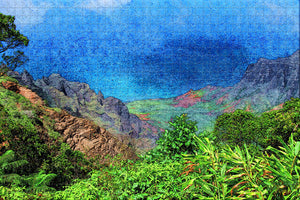 USA America Kauai Hawaii Jigsaw Puzzle Wooden 1000 Piece