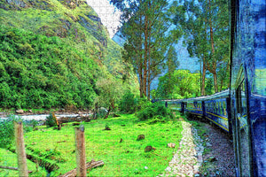 Train Machu Picchu Andes Peru Jigsaw Puzzle Wooden 1000 Piece