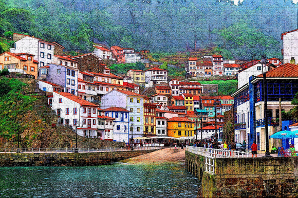 Spain Asturias Jigsaw Puzzle Wooden 1000 Piece