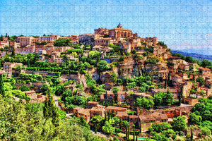 France Sault Provence Jigsaw Puzzle Wooden 1000 Piece