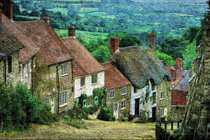 UK England Shaftesbury Jigsaw Puzzle Wooden 1000 Piece