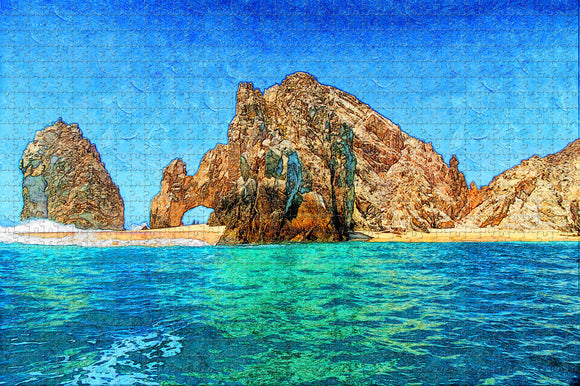 Mexico El Arco Cabo Jigsaw Puzzle Wooden 1000 Piece