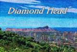 USA America Diamond Head Volcano Honolulu Jigsaw Puzzle Wooden 1000 Piece