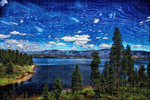 Lake Granby Colorado USA Jigsaw Puzzle Wooden 1000 Piece