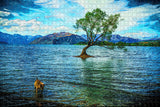 New Zealand Lake Wanaka Jigsaw Puzzle Wooden 1000 Piece