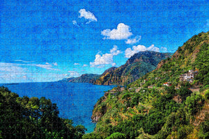 Adamstown Pitcairn UK Jigsaw Puzzle Wooden 1000 Piece