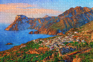 Greece Karpathos Jigsaw Puzzle Wooden 1000 Piece