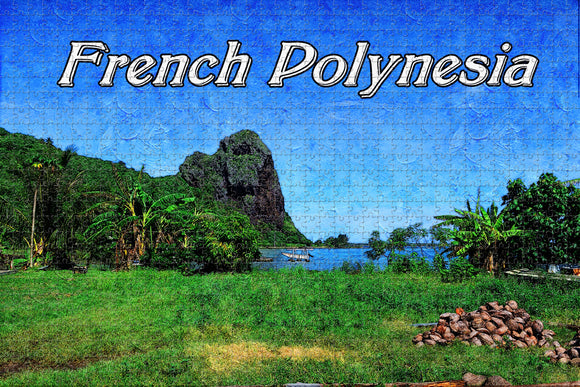 French Polynesia Maupiti Jigsaw Puzzle Wooden 1000 Piece