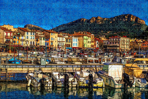 France Port Cassis Jigsaw Puzzle Wooden 1000 Piece