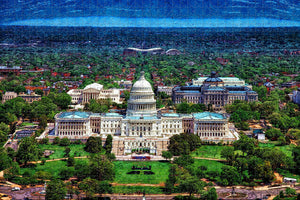 Capitol Washington USA Jigsaw Puzzle Wooden 1000 Piece