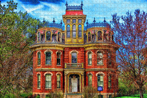 Davenport Iowa USA Jigsaw Puzzle Wooden 1000 Piece