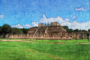 Mexico Chichen Itza Maya Jigsaw Puzzle Wooden 1000 Piece