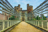 UK England Conwy Castle Bridge Jigsaw Puzzle Wooden 1000 Piece