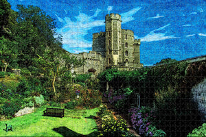 UK England Windsor Castle Jigsaw Puzzle Wooden 1000 Piece