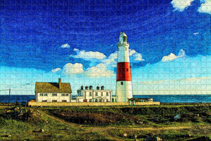 Light House Portland USA Jigsaw Puzzle Wooden 1000 Piece