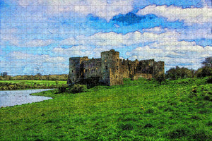 UK England Carew Castle Wales Jigsaw Puzzle Wooden 1000 Piece