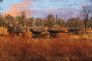 Ghana Jigsaw Puzzle Wooden 1000 Piece