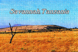 Tanzania Savannah Jigsaw Puzzle Wooden 1000 Piece