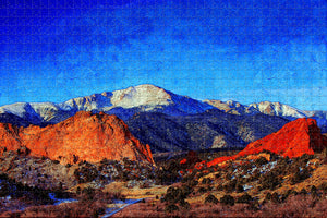 Garden Of The Gods Colorado Springs USA Jigsaw Puzzle Wooden 1000 Piece