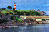 UK England Plymouth Smeaton's Tower Jigsaw Puzzle Wooden 1000 Piece