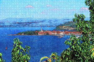 Slovenia Town Of Izola Jigsaw Puzzle Wooden 1000 Piece