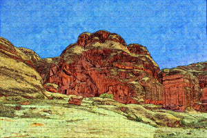 Jordan Al Siq Canyon Jigsaw Puzzle Wooden 1000 Piece