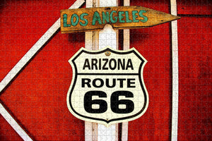 Route  Seligman Arizona USA Jigsaw Puzzle Wooden 1000 Piece