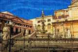 Italy Palermo Square Pretoria Sicily Jigsaw Puzzle Wooden 1000 Piece