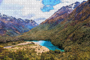 New Zealand Kahurangi National Park Nelson Jigsaw Puzzle Wooden 1000 Piece