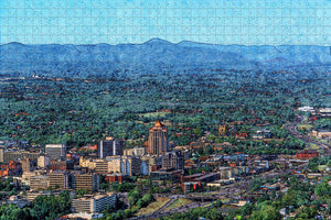 USA America Roanoke Virginia Jigsaw Puzzle Wooden 1000 Piece