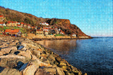 UK England Runswick Bay  Yorkshire Jigsaw Puzzle Wooden 1000 Piece