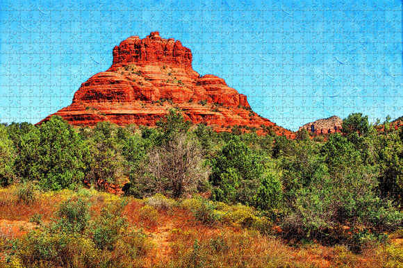 Cathedral Rock Sedona USA Jigsaw Puzzle Wooden 1000 Piece