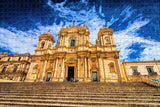 Italy Noto Cathedral Sicily Jigsaw Puzzle Wooden 1000 Piece